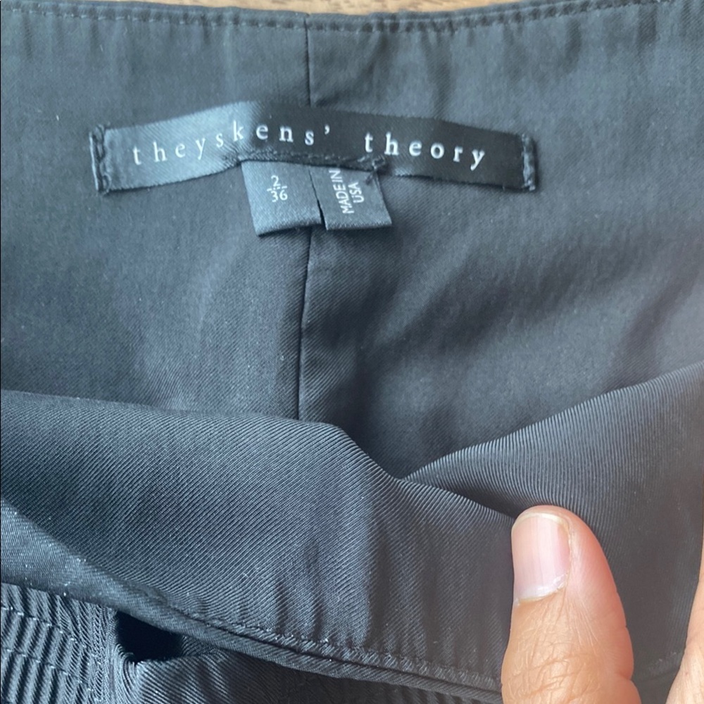 Theyskens' Theory silk shorts